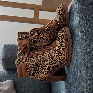 Sam Edelman Calf hair bootie